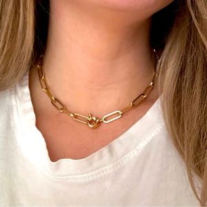 Pashey Bella Paperclip Choker